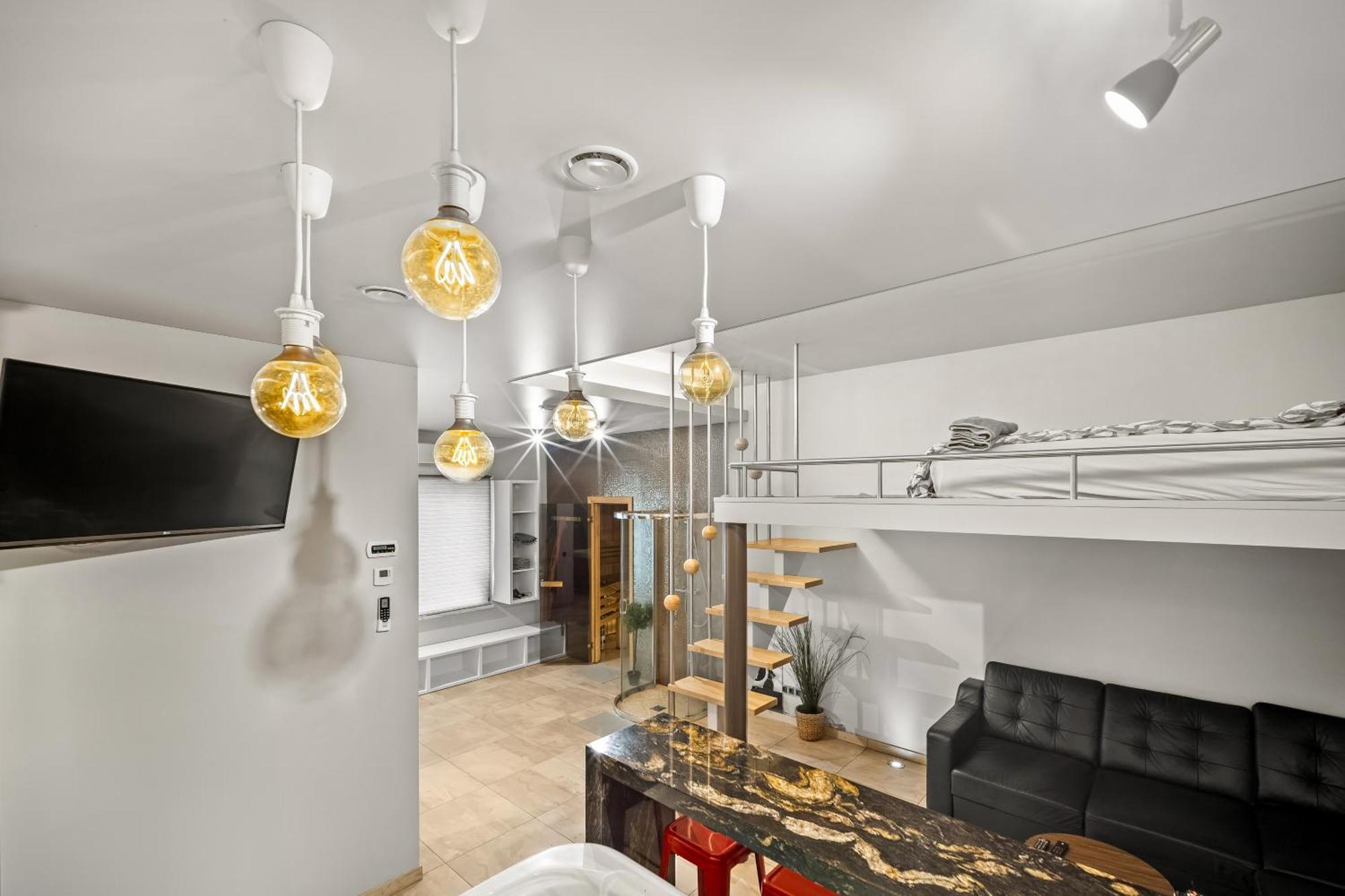 Secret Lounge - Cozy Studio With Sauna And Jacuzzi فيلنيوس المظهر الخارجي الصورة